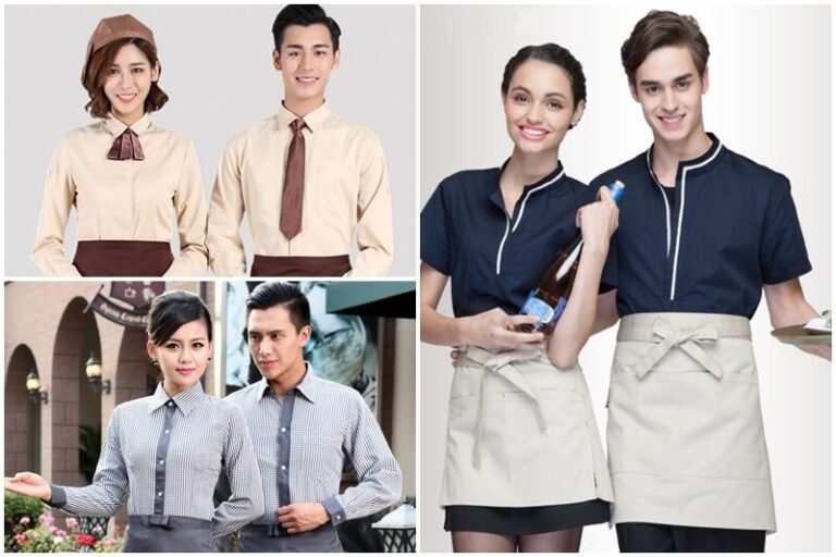 ĐỒNG PHỤC NHÀ HÀNG -ĐA DẠNG MÀU SẮC